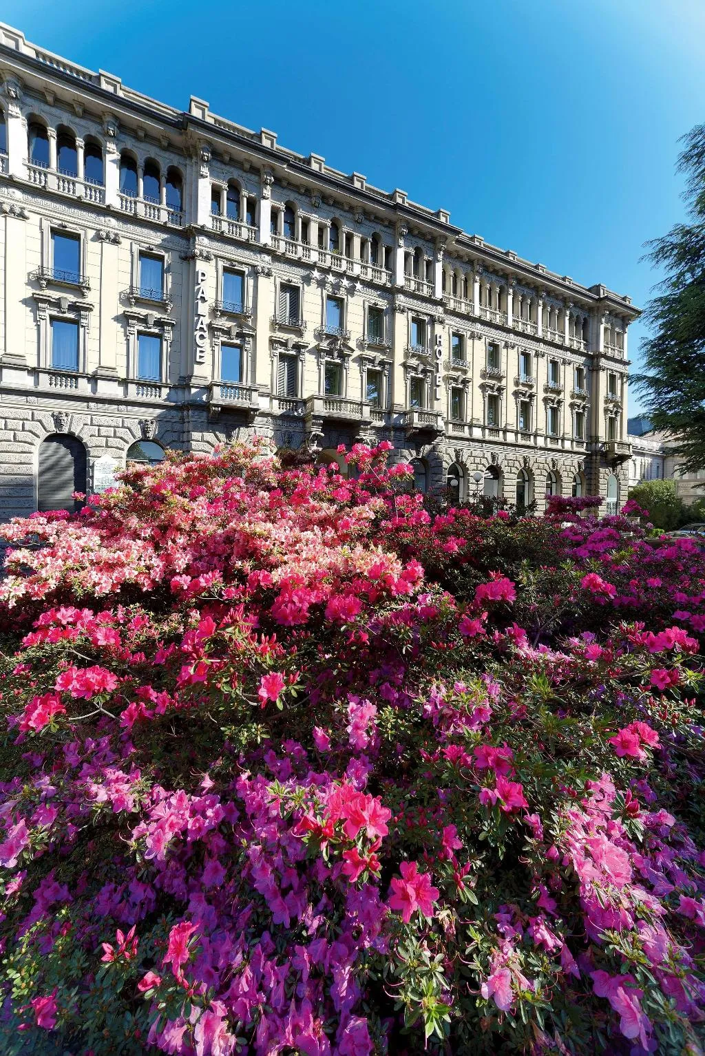 General view, Palace Hotel Lake Como, Milan