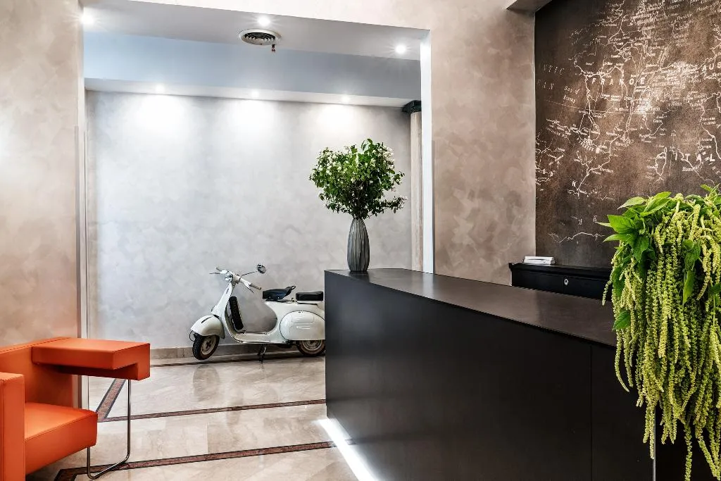 Lobby, Hotel Varese, Rome