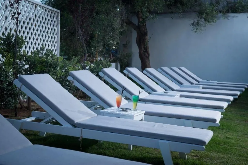 Terrace, Fedra Apartments Hersonissos, Crete