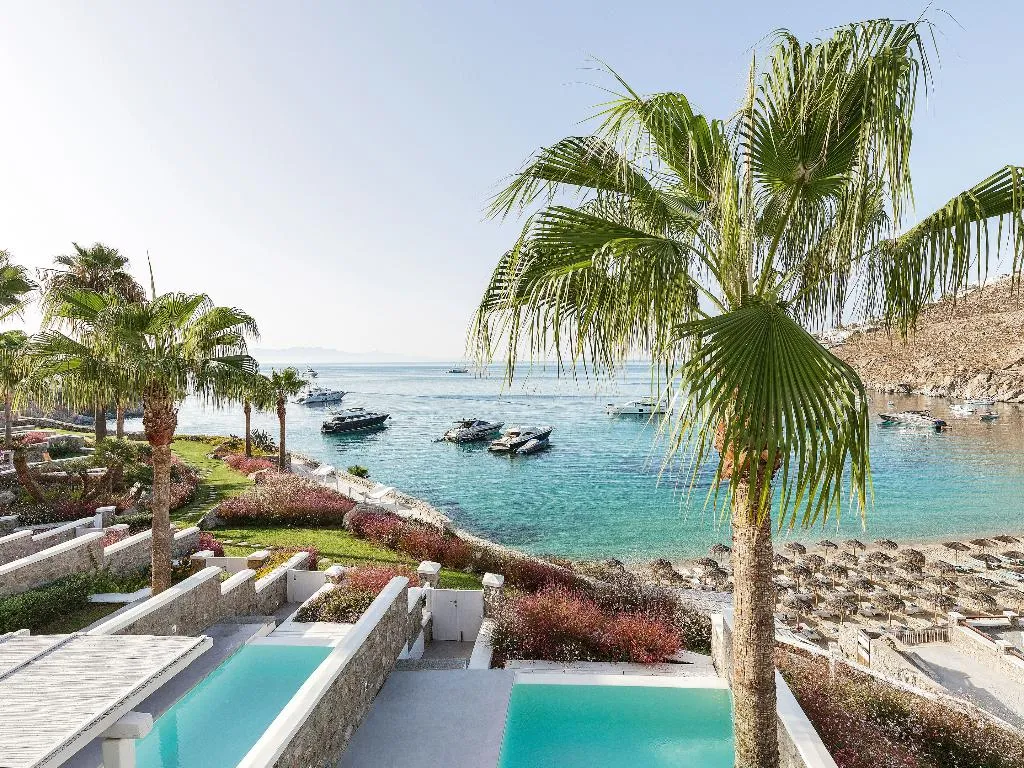 SUITE WITH PRIVATE POOL Room, Mykonos Blu, A Resort to Live, Mykonos