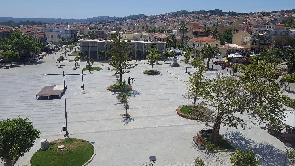 Terrace, Ionian Plaza Hotel, Kefallinia