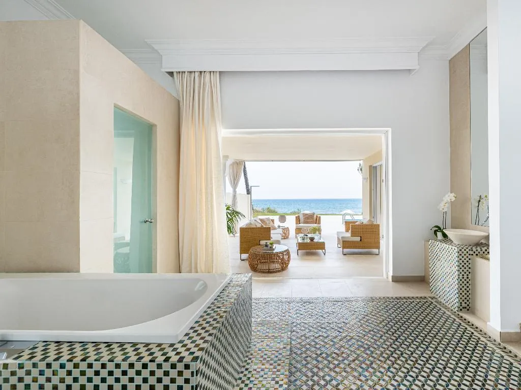 VILLA CAPACITY 8 THREE BEDROOMS Room, Mandola Rosa, A Resort to Live, Athens