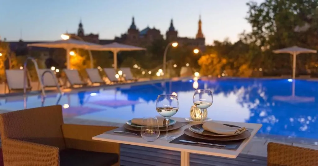 Restaurant, Melia Sevilla, Seville