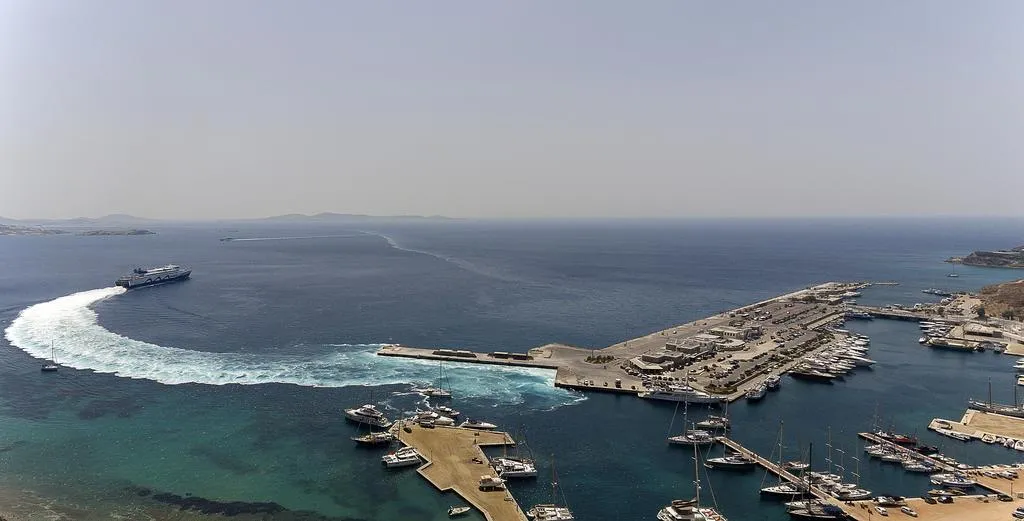 General view, Sea Line Villas, Mykonos