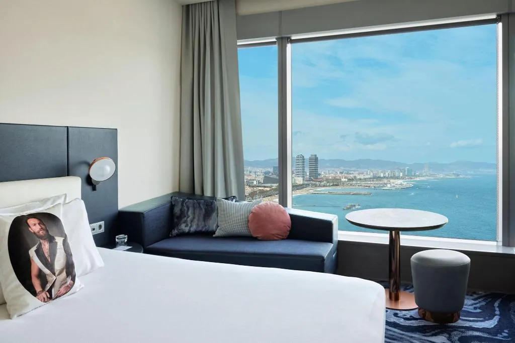 TWIN SEA VIEW Room, W Barcelona, Barcelona