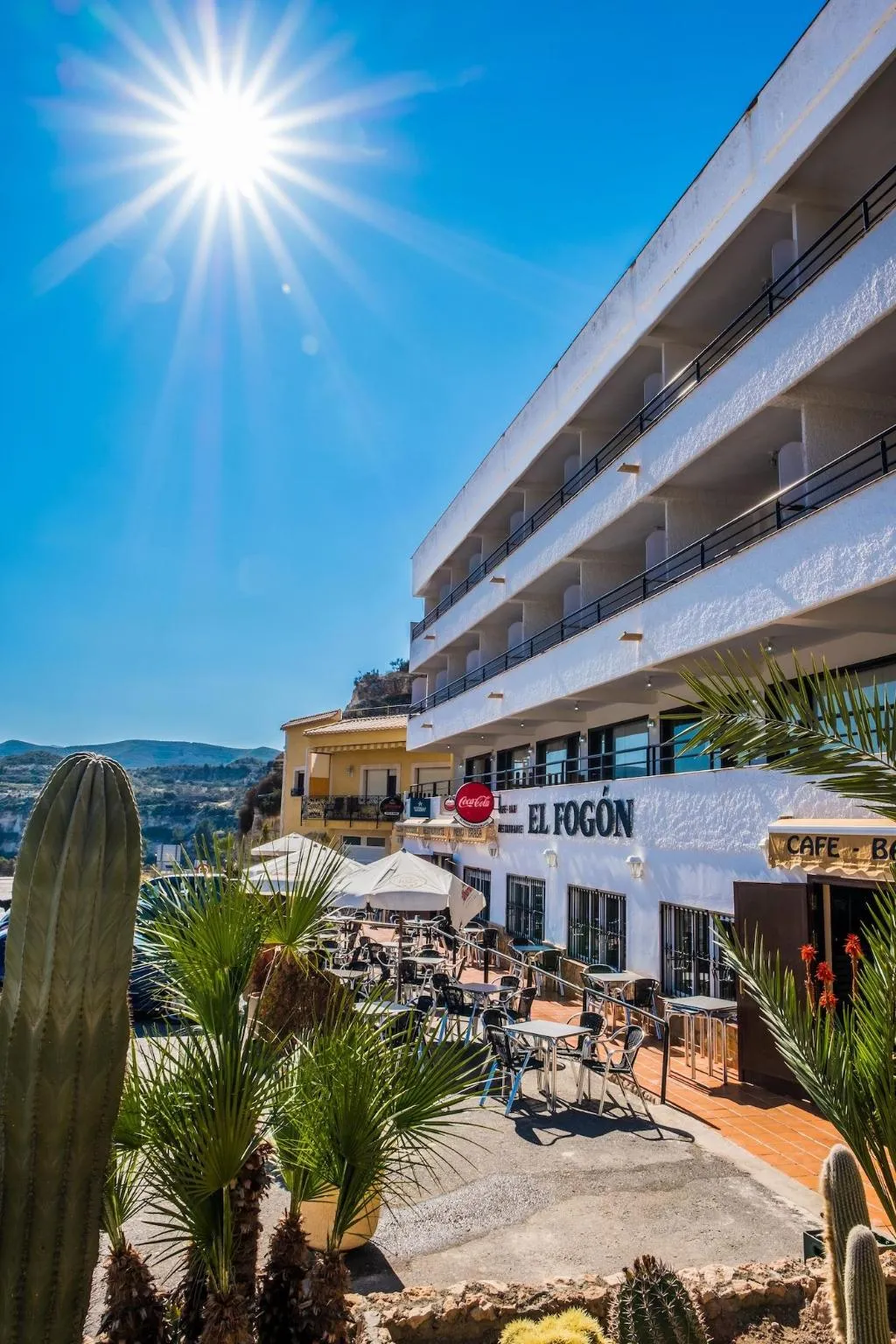 General view, Hostal Sorbas, Andalucia