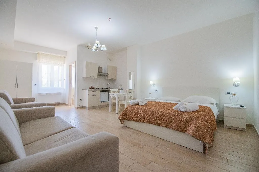 QUADRUPLE WITH KITCHENETTE Room, O' Sole Mio Pompei, Naples