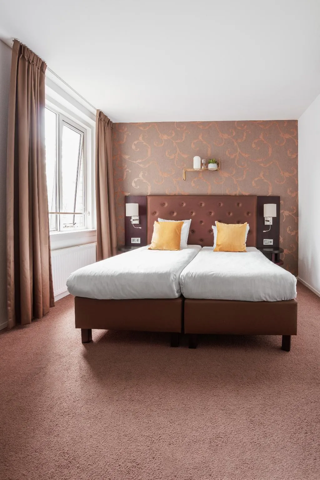 TWIN COMFORT Room, Hotel Beethoven Amsterdam, Amsterdam