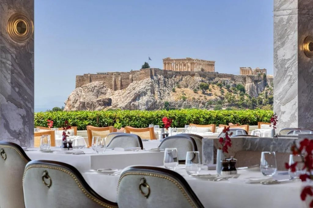 Restaurant, Grande Bretagne, A Luxury Collection Hotel, Athens
