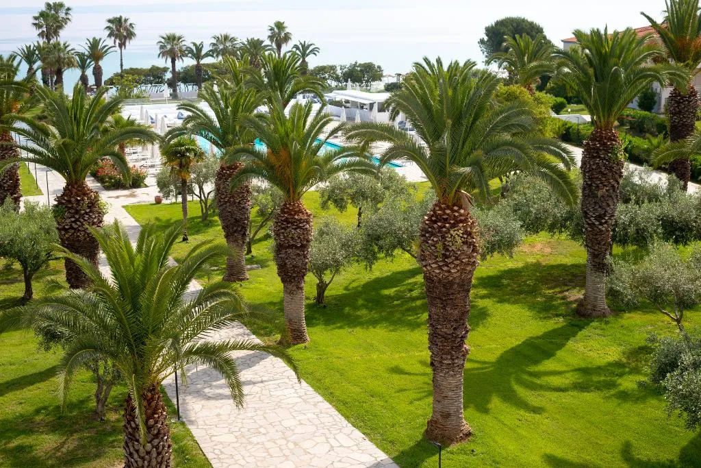 Terrace, Kassandra Palace SeaSide Resort, Halkidiki