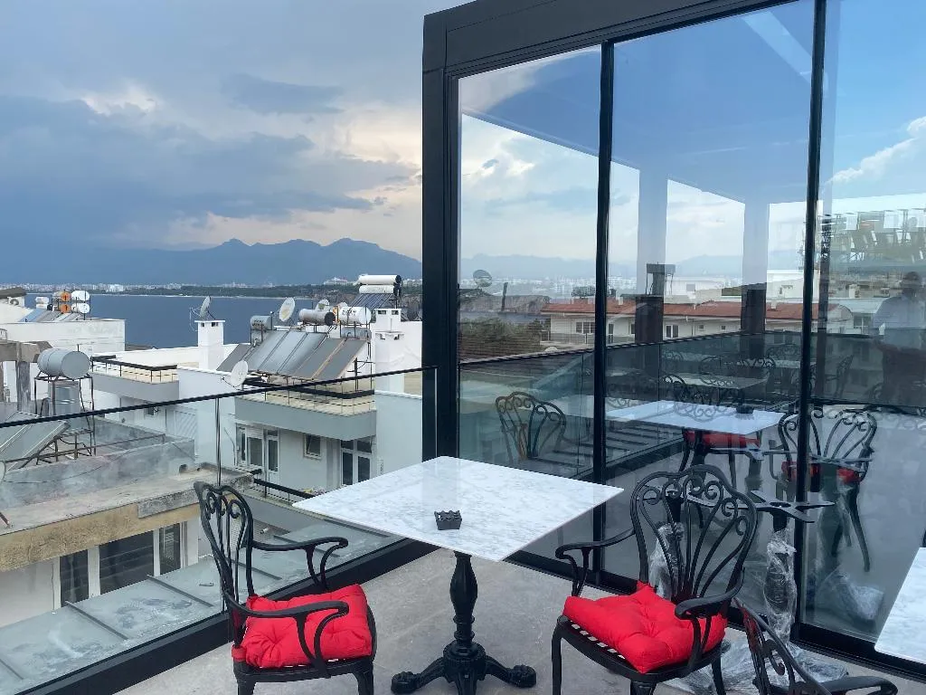 Terrace, In The Middle Hotel, Antalya