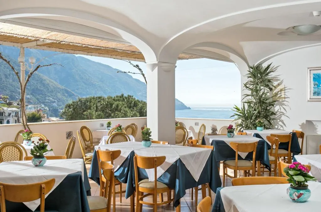 Restaurant, Hotel Vittoria Positano, Naples