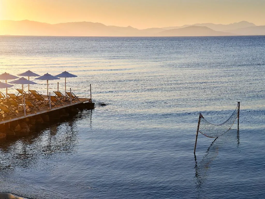Beach, Aeolos Beach Resort, Corfu