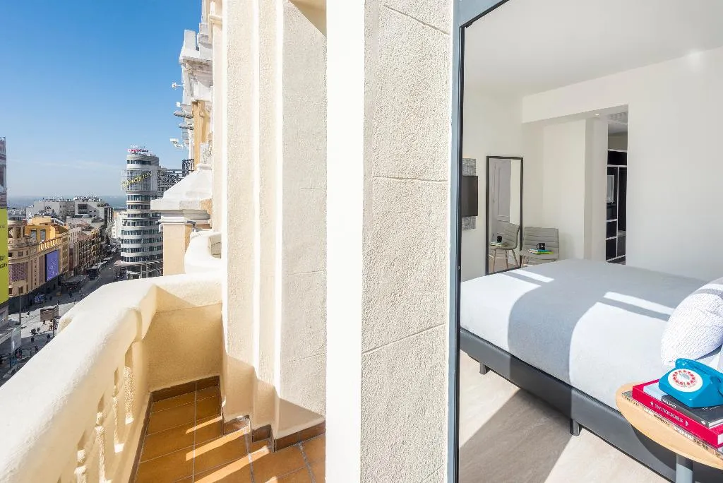 Double or Twin CITY VIEW Room, Innside Madrid Gran Via, Madrid