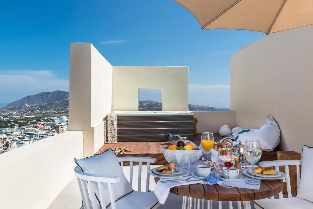 SUITE DELUXE Room, Mythical Blue Luxury Suites, Santorini