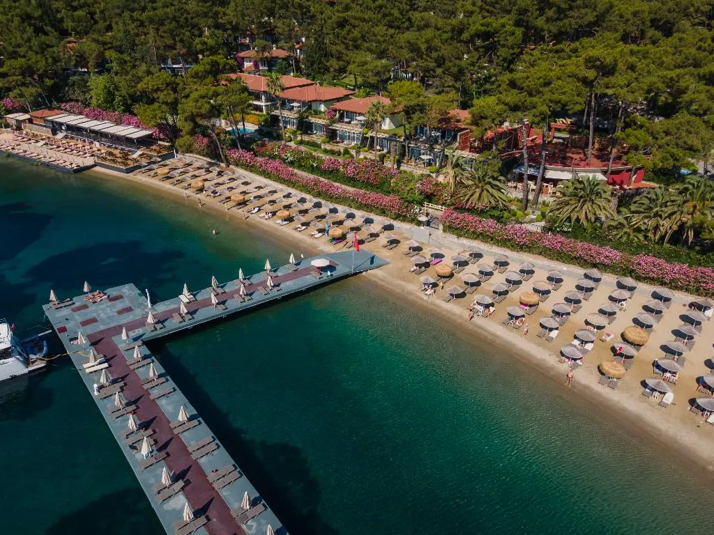 Beach, Grand Yazici Club Turban Thermal Hotel, Dalaman