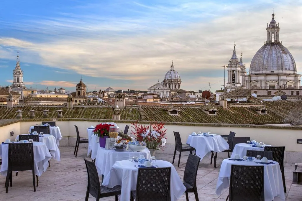 Restaurant, Antica Dimora Delle Cinque Lune, Rome