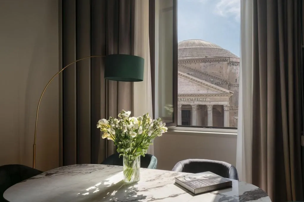 General view, Antico Albergo del Sole al Pantheon, Rome