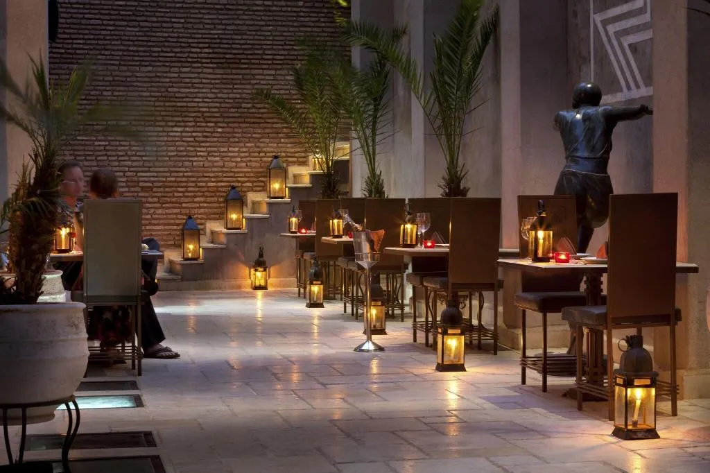 Restaurant, Villa Makassar, Marrakech