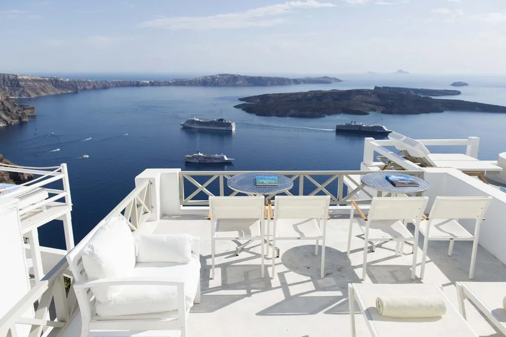 General view, Gorgona Villas, Santorini