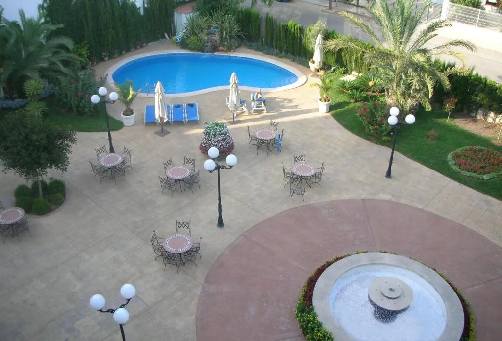 Terrace, Hotel Ciscar, Valencia