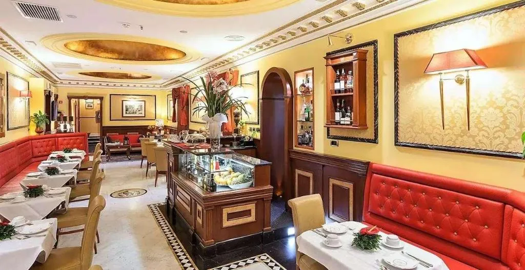 Restaurant, Hotel Manfredi Suite In Rome, Rome