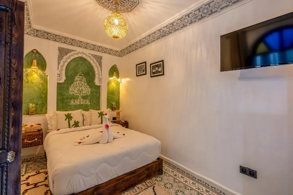 DOUBLE ONE BEDROOM Room, Riad La Perle Bleue, Marrakech