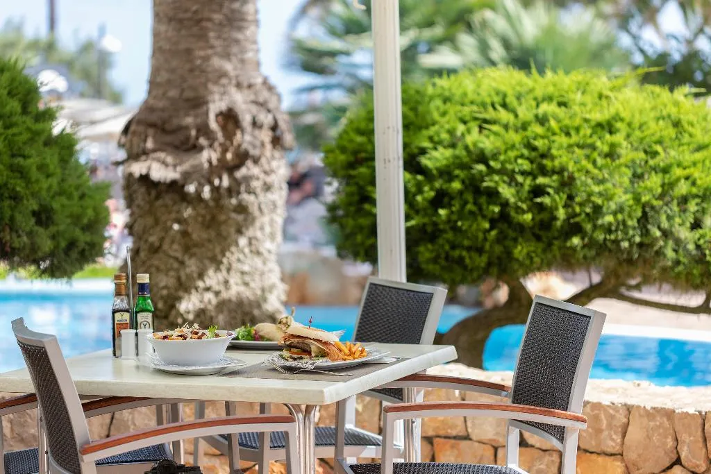 Terrace, Hipotels Dunas Cala Millor, Majorca