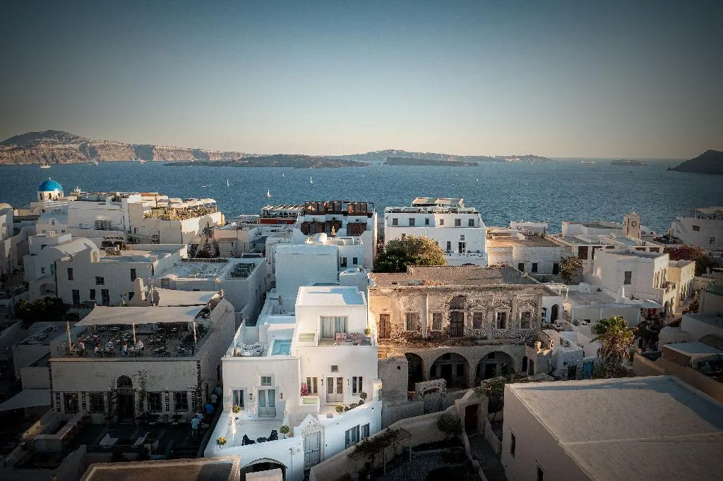 General view, La Madeleine Oia, Santorini