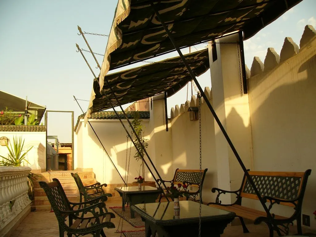Terrace, Riad Moucharabieh, Marrakech