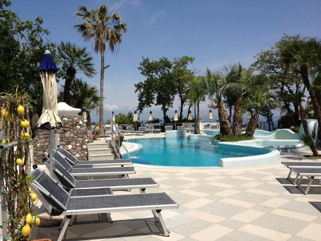 Terrace, Hotel Myage, Naples