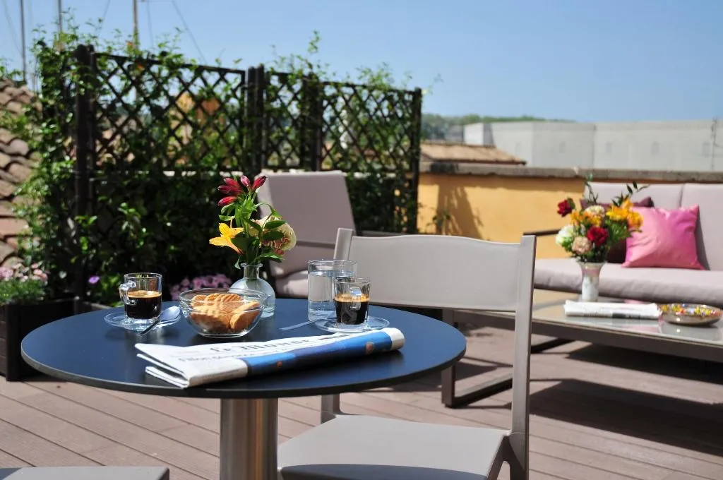 Terrace, Little Queen Navona, Rome