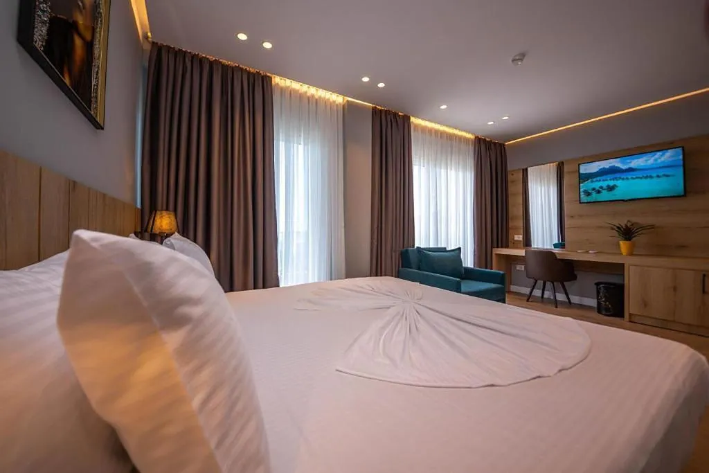 Room, Azure Inn Hotel, Southern Albania