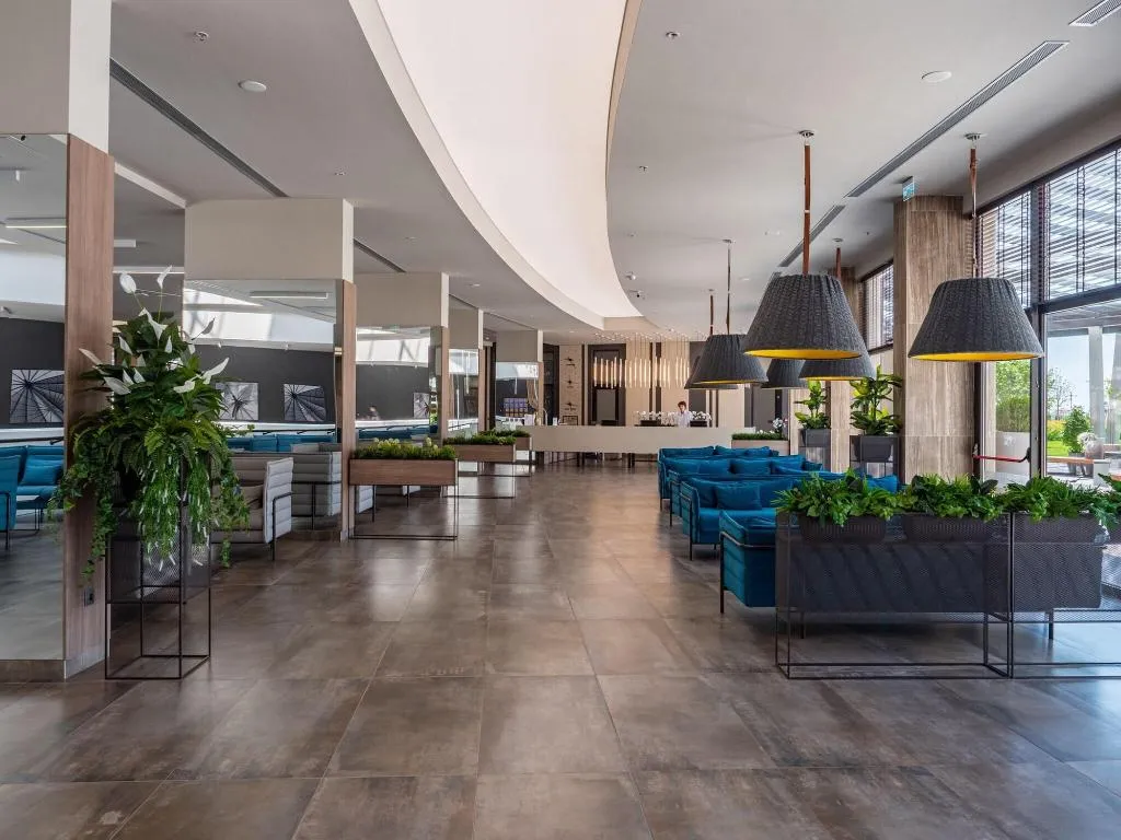 Lobby, Aqua Paradise Resort - Hotel & Aquapark - All Inc, Bourgas