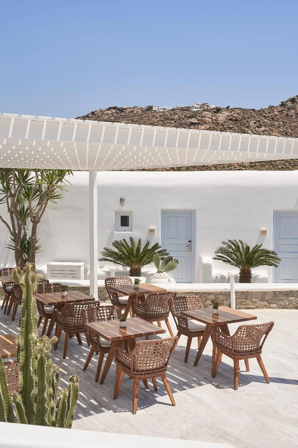 Restaurant, Paradise View, Mykonos