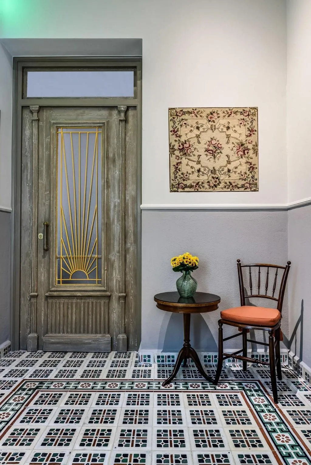 Lobby, Mosaic, Crete