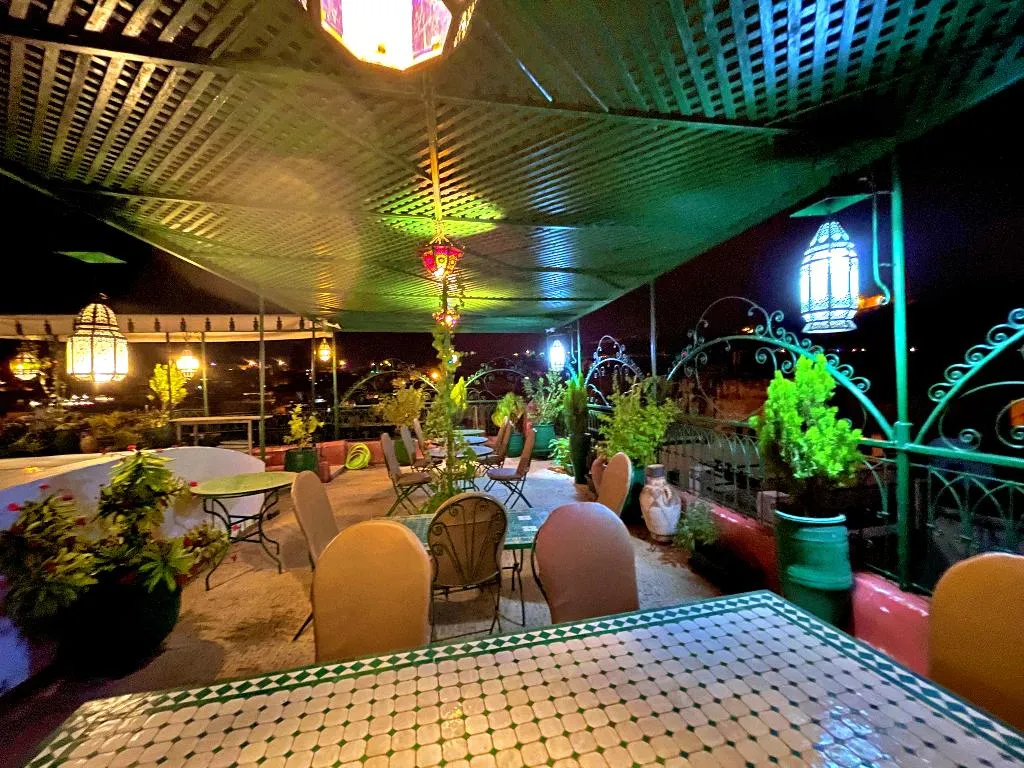 Terrace, Dar Guennoun, Fez