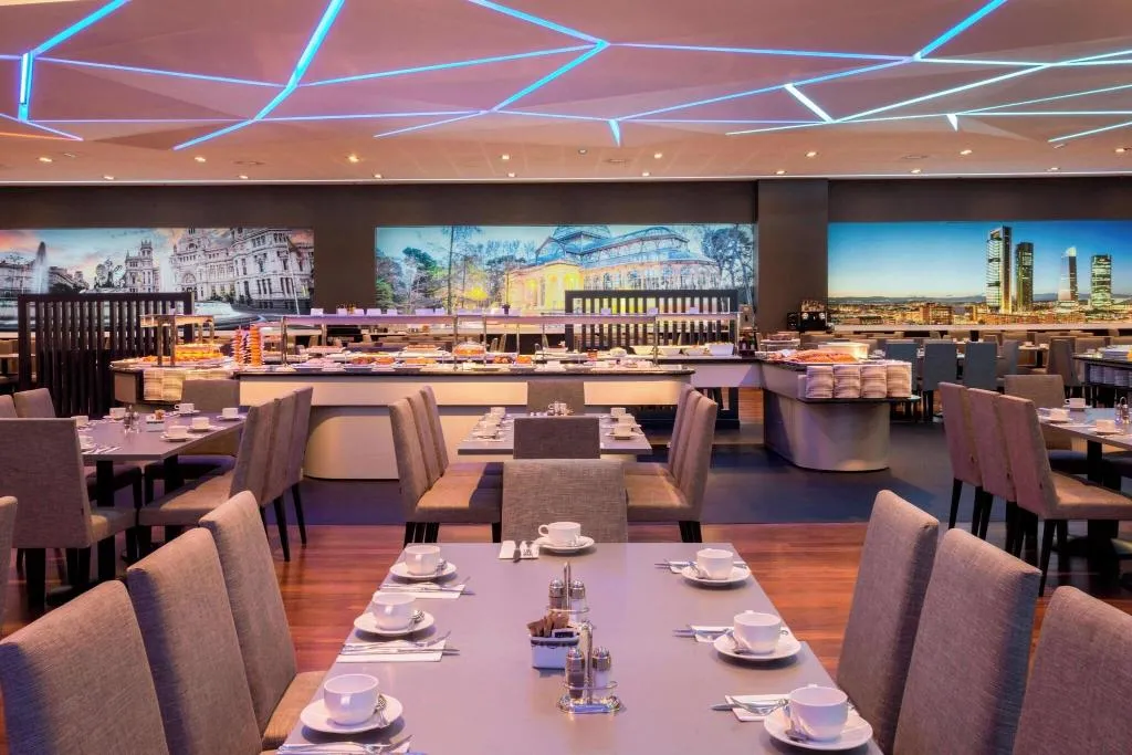 Restaurant, Marriott Hotel Madrid Auditorium, Madrid