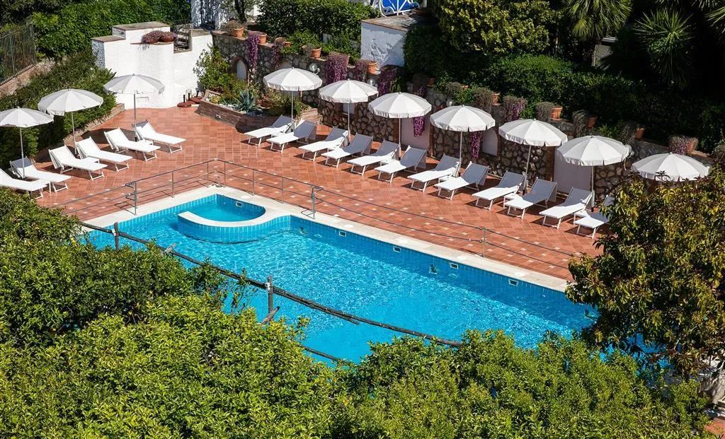 Pool, Hotel Syrene Capri, Naples