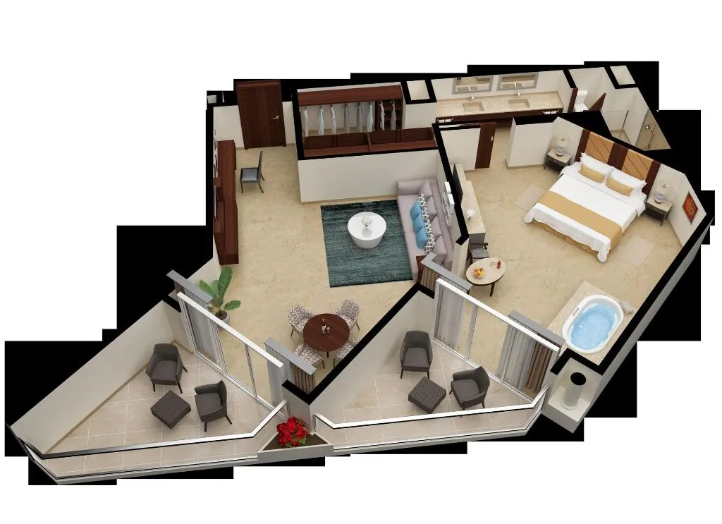 Room, Moon Palace Nizuc  All Inclusive, Cancun Area