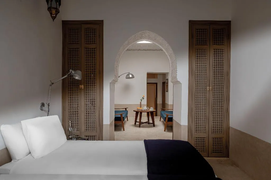 Double or Twin Accessible KING SIZE BED Room, Riad Jaaneman, Marrakech
