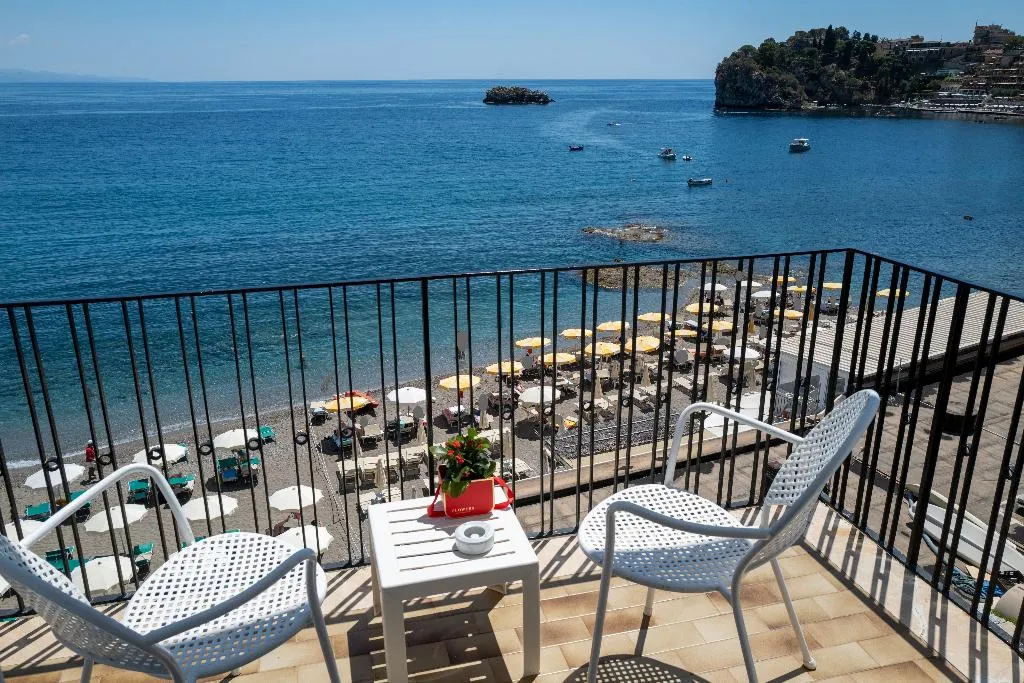 DOUBLE SINGLE USE WITH BALCONY Room, Lido Mediterranee, Taormina