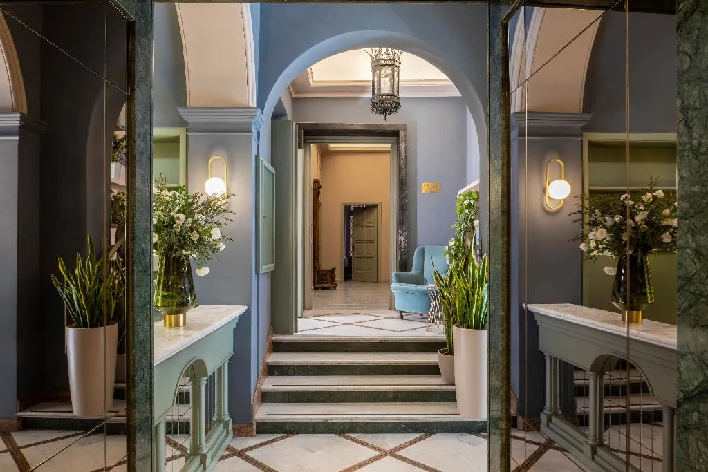 Lobby, Hotel Marisa, Rome