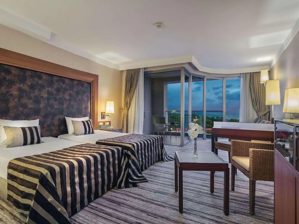 DOUBLE SINGLE USE SEA VIEW Room, Rixos Sungate Land of Legend Theme Park FreeAcces, Antalya
