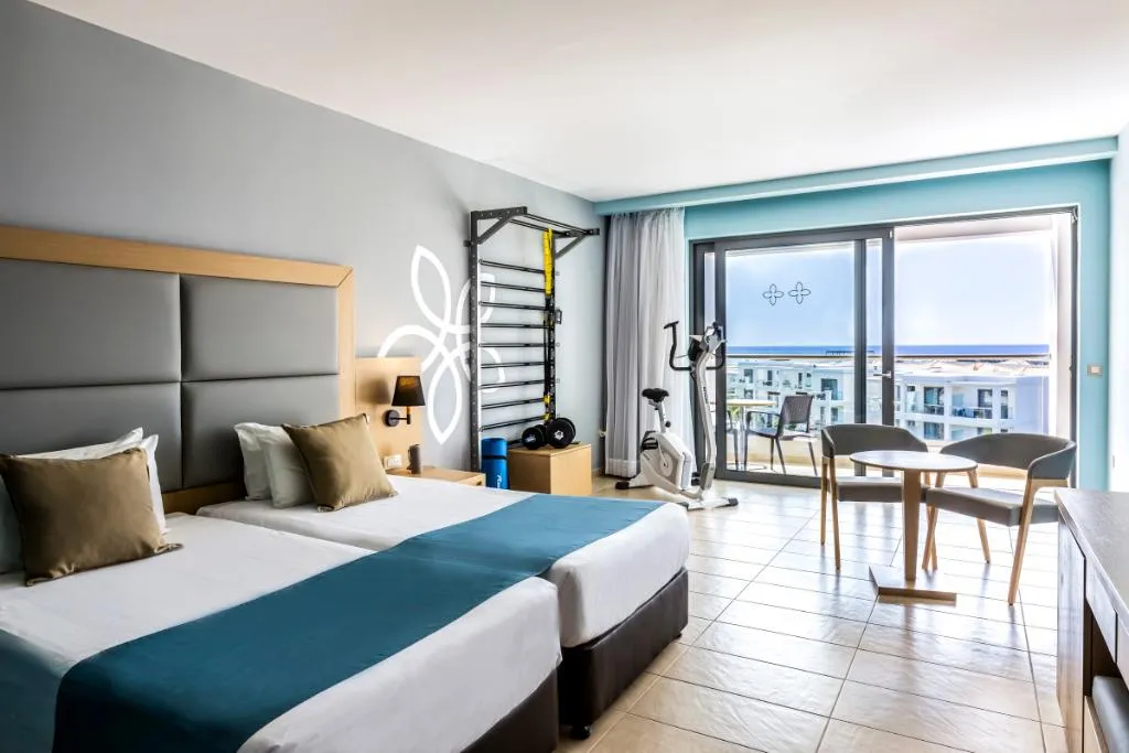 Double or Twin SEA VIEW Room, Asterias Beach Resort, Rhodes