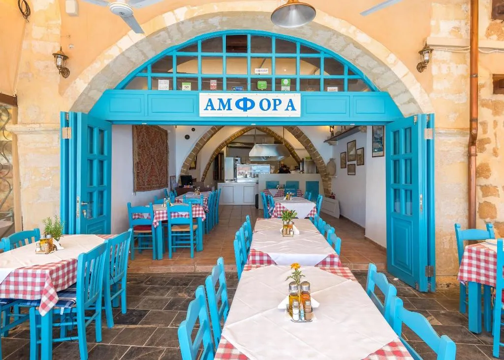 Restaurant, Amphora, Crete