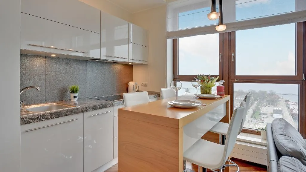APARTMENT SEA VIEW CAPACITY 4 Room, Dom & House - Apartments Sea Towers, Gdansk