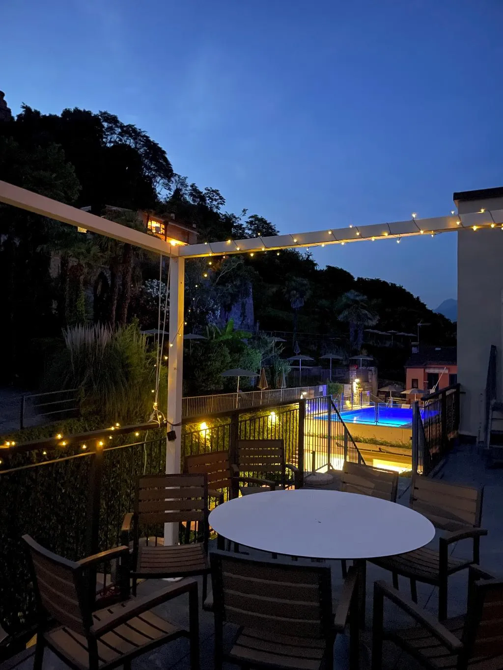 Terrace, Hotel Bazzoni et Du Lac, Milan