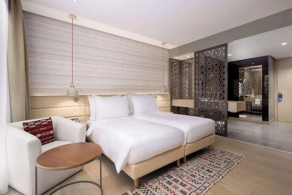 DOUBLE SUPERIOR KING BED Room, Radisson Blu Hotel Marrakech Carré Eden, Marrakech