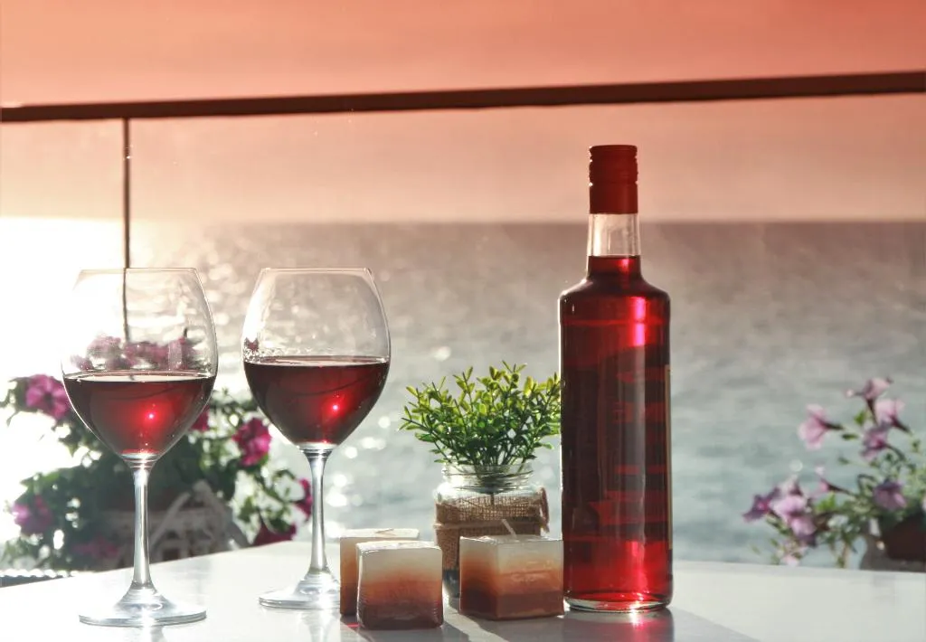 Terrace, Dedalos Beach Hotel, Crete
